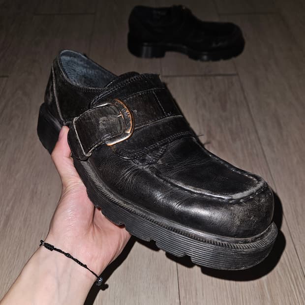 닥터마틴 목토 몽크슈즈 made in england