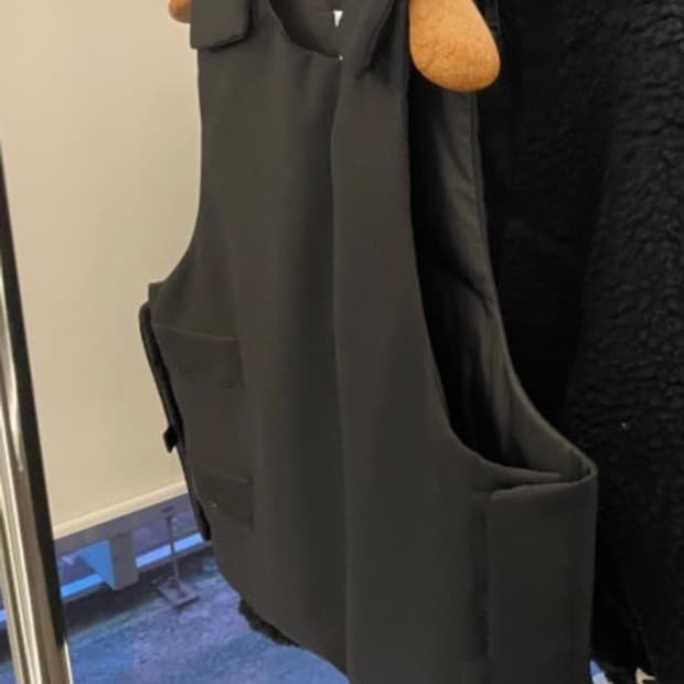 헤리티지플로스 조끼 패딩 M