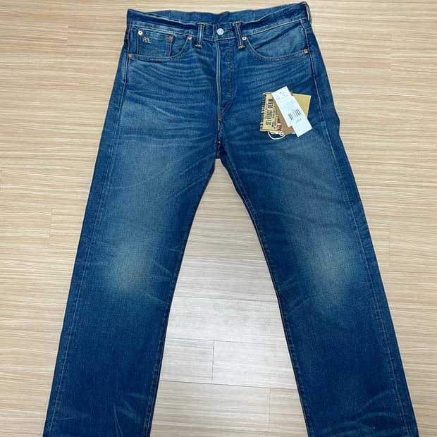 rrl더블알엘 빈티지파이브포켓 빈파포 그랜드폴스 32x32판매합니다