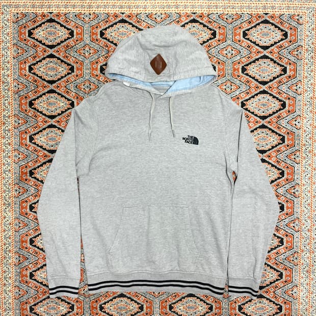 노스페이스 그레이 후드티셔츠 여성L