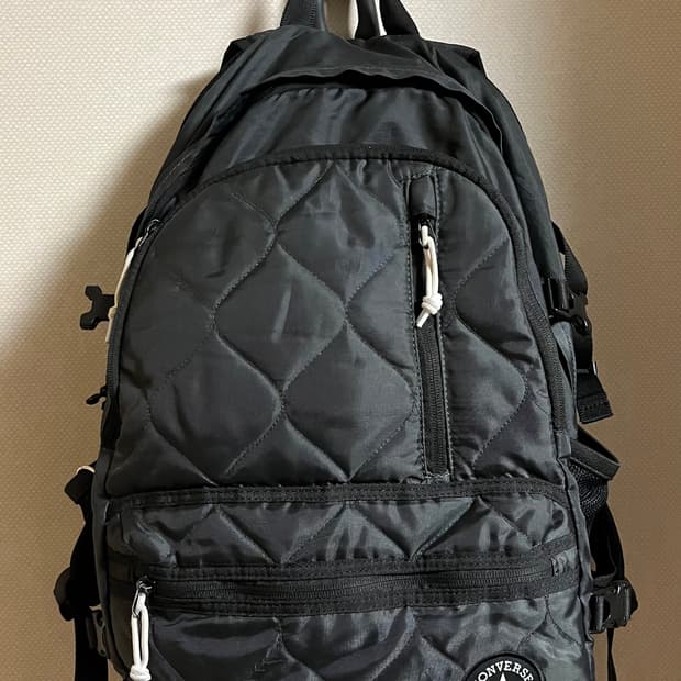 컨버스 퀼팅 백팩