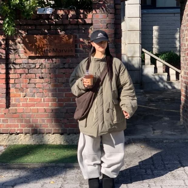 야상 점퍼 패딩