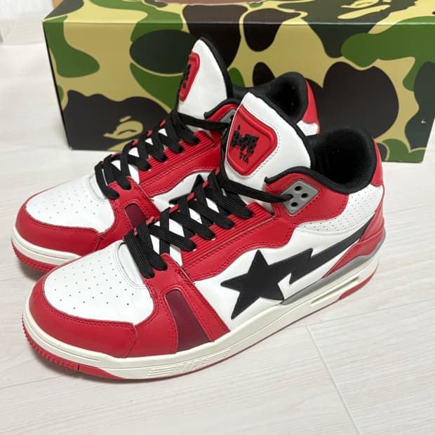 베이프 스타 시카고 스니커즈