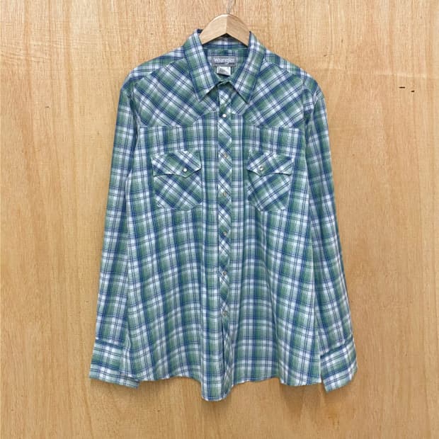 WRANGLER ombre western shirts 랭글러 옴브레 셔츠