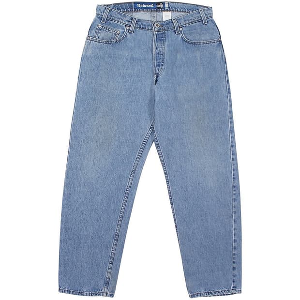 1995 USA 리바이스 실버탭 릴렉스드 데님 팬츠 빈티지 미국제