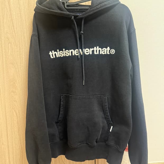 디스이즈내버댓 후드 블랙 s