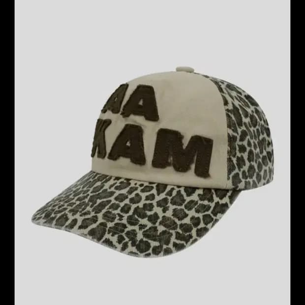 아캄 레오파드볼캡 