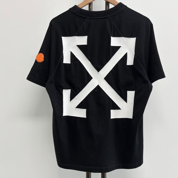 [M]오프화이트 몽클레어 반팔티