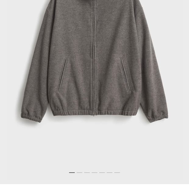 구매) 포터리 울 캐시미어 하이넥 집업 5사이즈 구해요