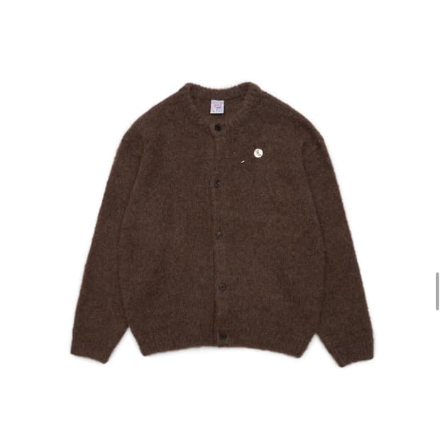 STU(에스티유) / 모헤어 가디건 브라운 / L사이즈