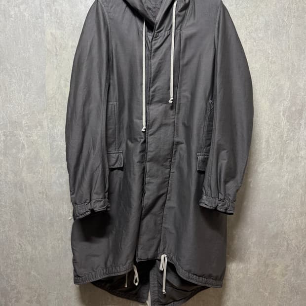 S / Rick Owens 릭오웬스 피쉬테일 야상 자켓