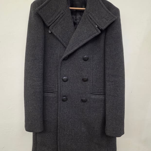 TIME 그레이 코트