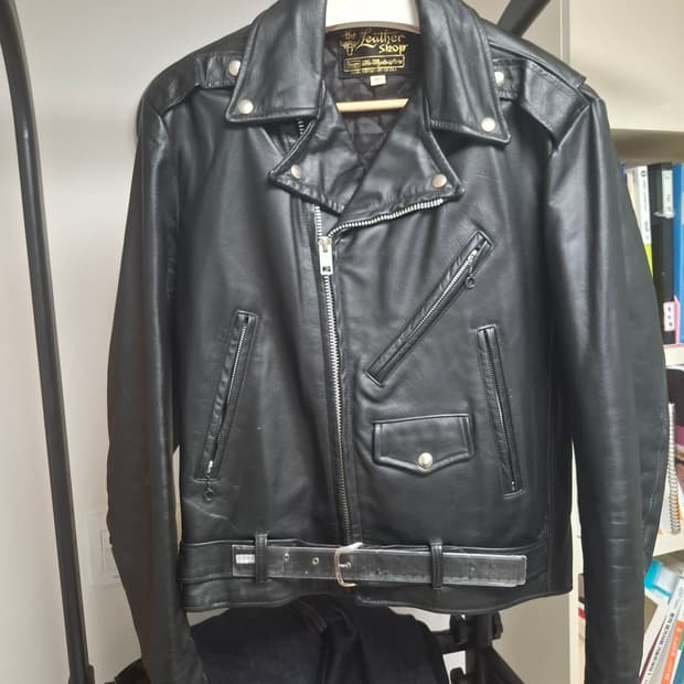 70s sears the leather shop 레더자켓