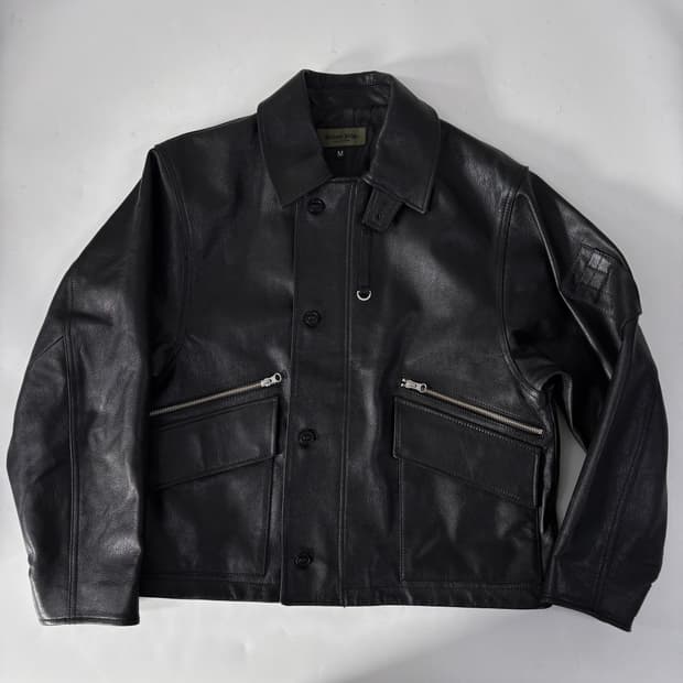 유니폼브릿지 MK-3 고트 레더 자켓