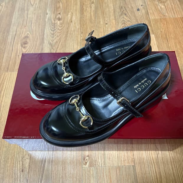 구찌 홀스빗 메리제인 슈즈