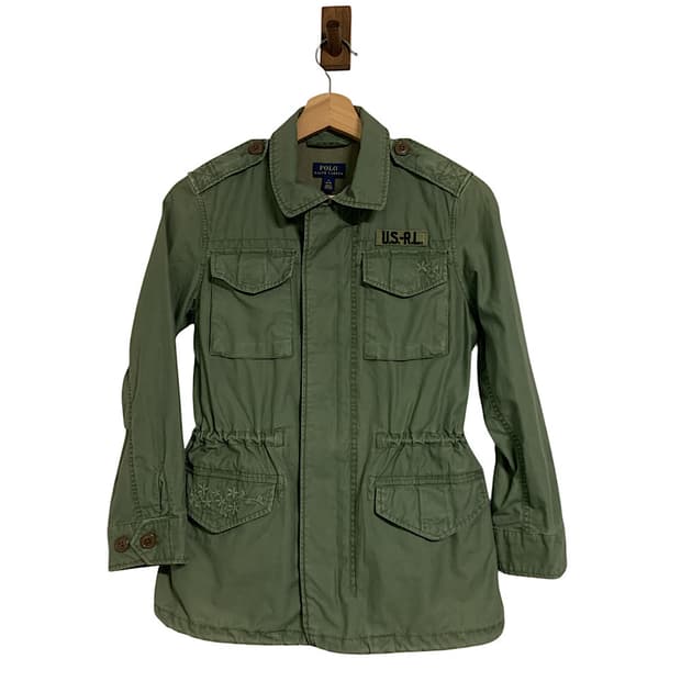 폴로 랄프로렌 야상 자켓 M(8-10)