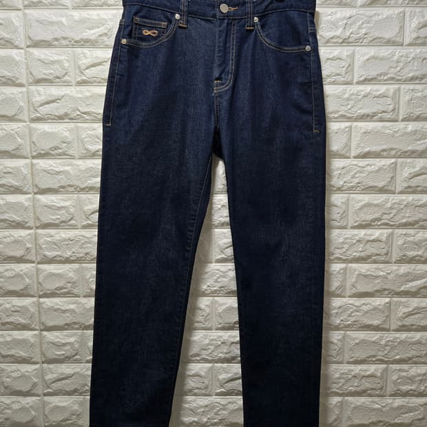 플랙진 밀란 크롭 테이퍼드핏 청바지 데님팬츠 30