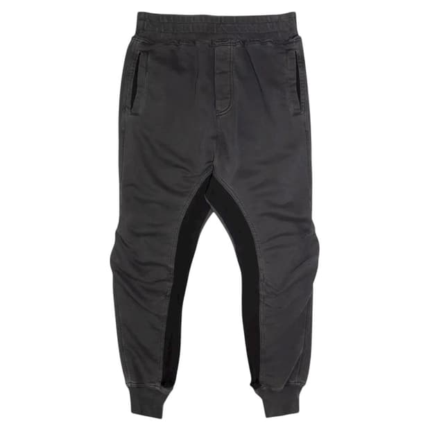 [XS] 하이더아커만 14OG 차콜 그레이 워싱 바이커 스웻팬츠