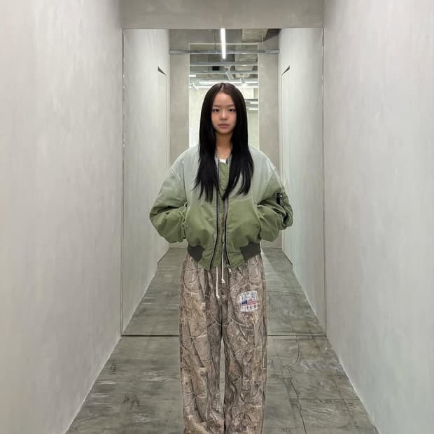 그레일즈 빈티지 워시드 봄버 자켓 [1]