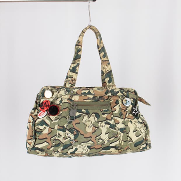 DIESEL military pattern bag