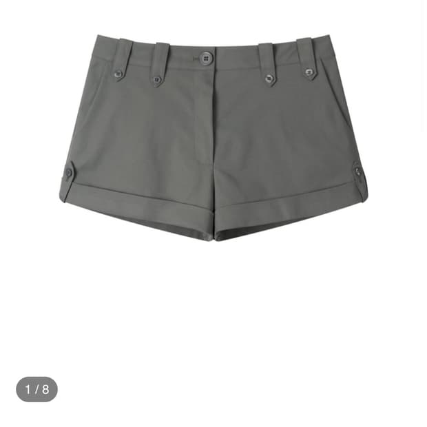 [교환] Earthjigu button slacks shorts 1->2