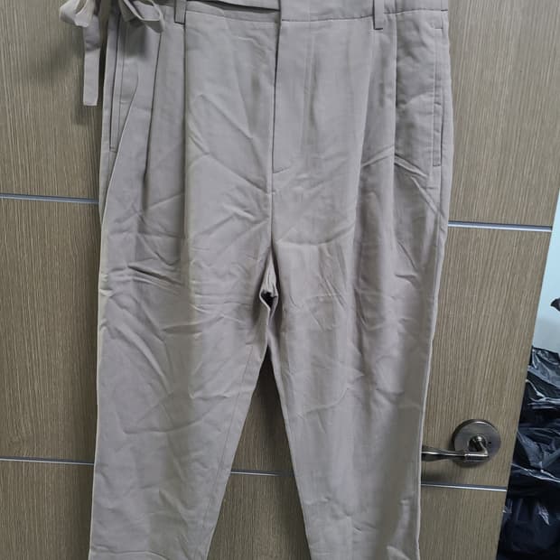 시스템옴므 베이지 여름 슬랙스 82