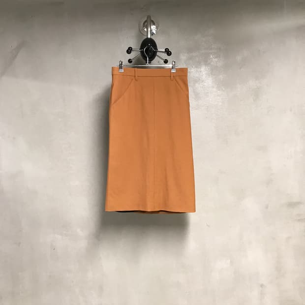 질샌더 브라운 스커트 34