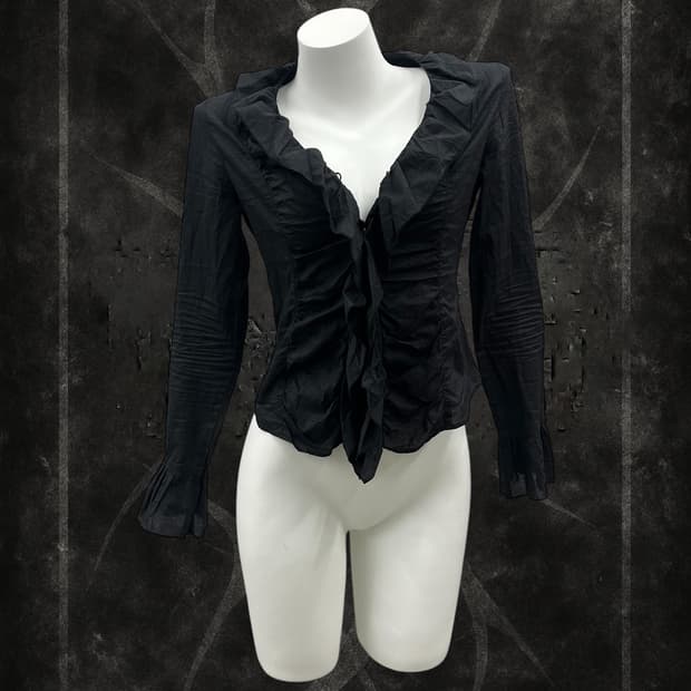 'COMME CA ISM' frilled shirt