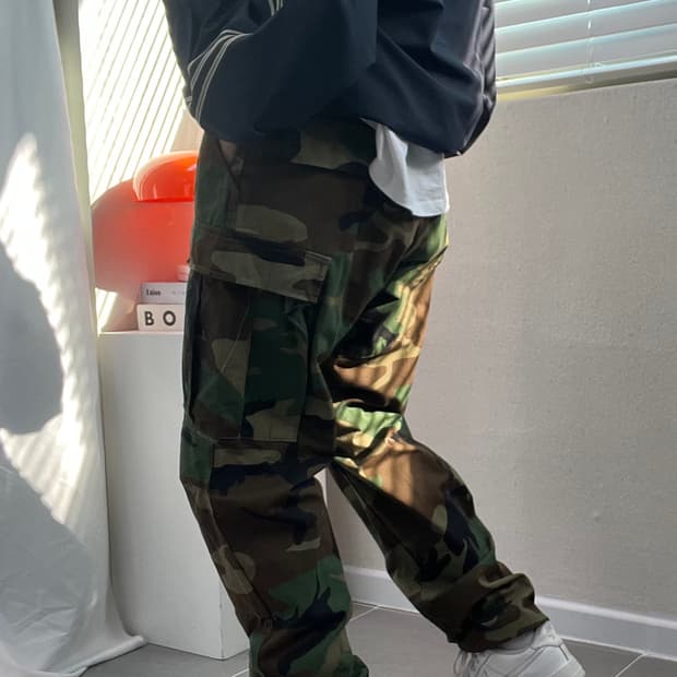 (S-L)80'S WOODLAND 밀리터리 팬츠-M1348