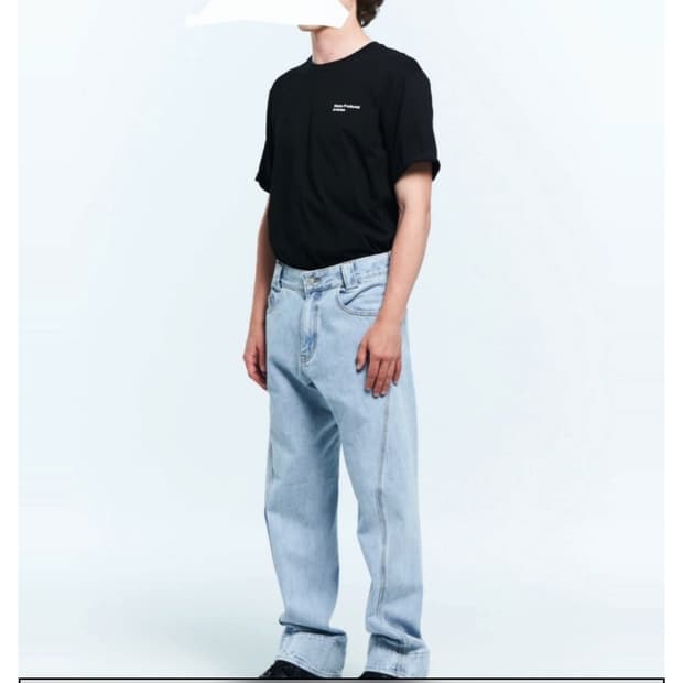 [판매/L] 플라스틱프로덕트 Mpa drift denim pants 데님