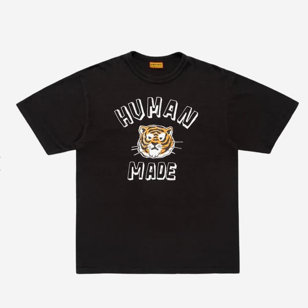 휴먼 메이드 그래픽 티셔츠 블랙 XXL