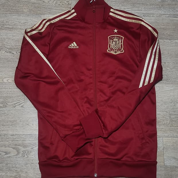 아디다스 져지 스페인 버건디골드 95
