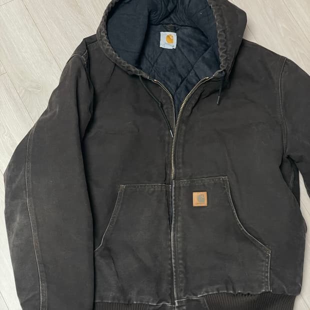 칼하트 j130 액티브 자켓 L 다크브라운