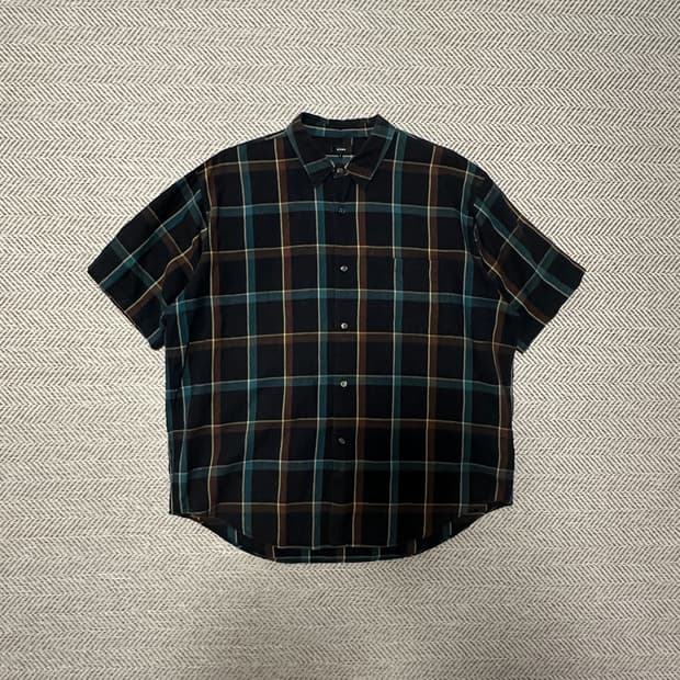 BEAMS linen over shirt