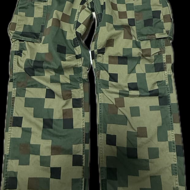 (32) 슈프림 디지 카모 카고팬츠