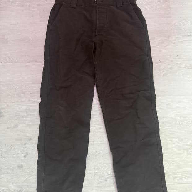 데우스 몰스킨 팬츠 브라운컬러 판매합니다!