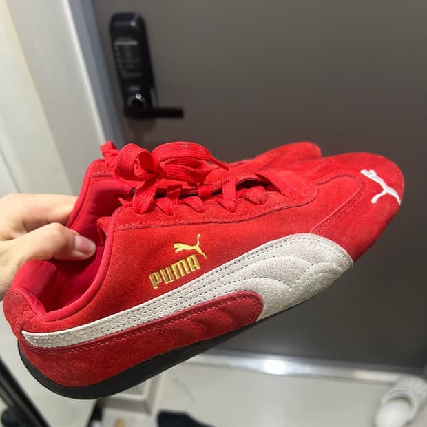 퓨마 스피드캣 레드 240