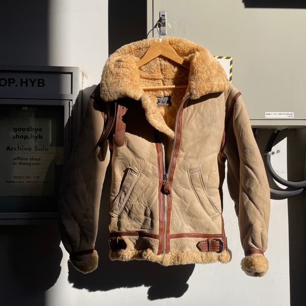 AVIREX US Flight Type B-3 Leather Jacket