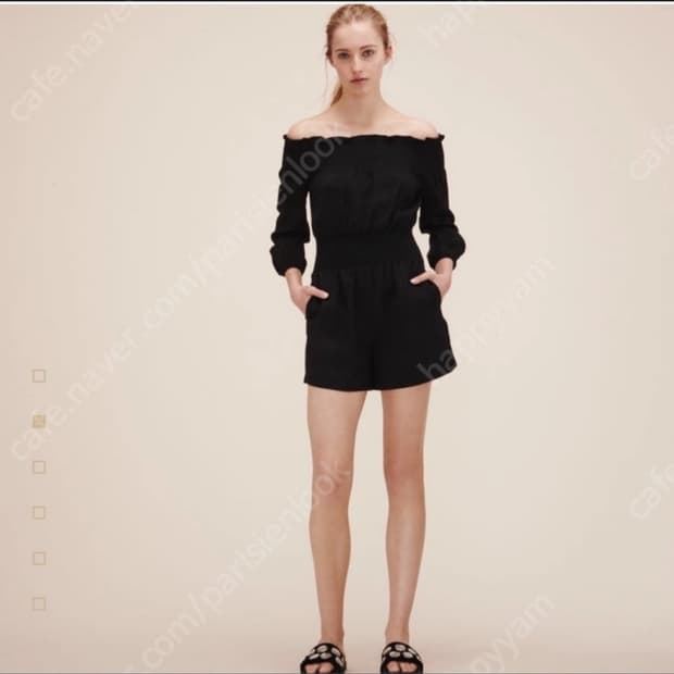 마쥬 오프숄더 점프수트