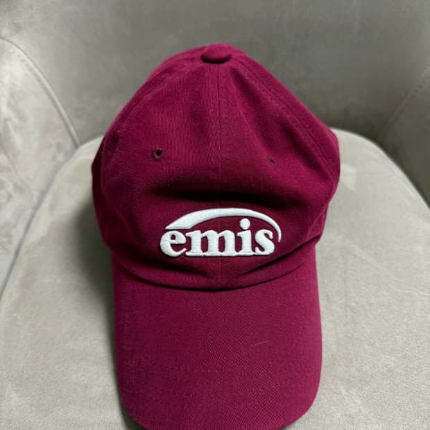 EMIS 이미스 볼캡 버건디
