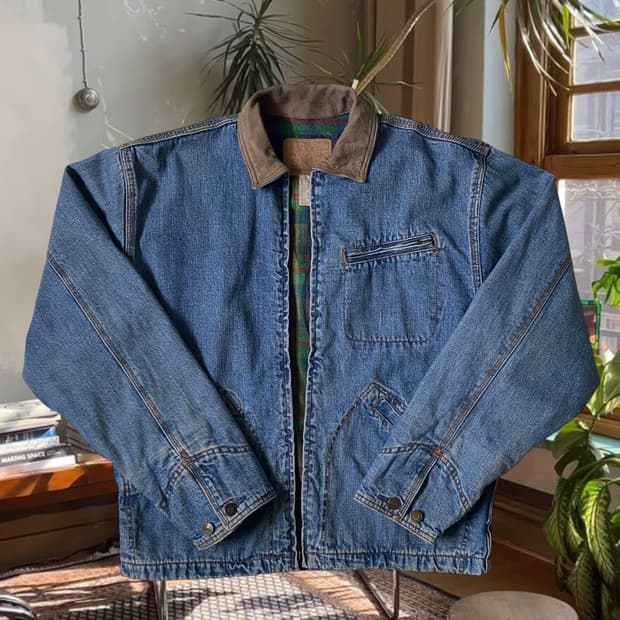 빈티지 데님 자켓 (Man L) AB1297