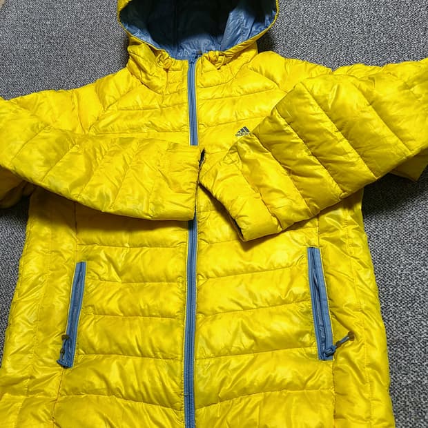 아디다스 여성 경량 구스다운 100