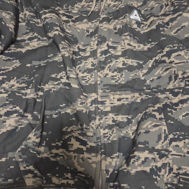 24FW 팔라스 소파 후드집업 타이거 디지 카모 XL