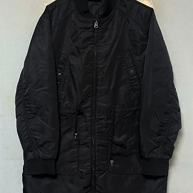 캘빈클라인 CK 여자 누빔 롱자켓 새상품 XL 105 88 