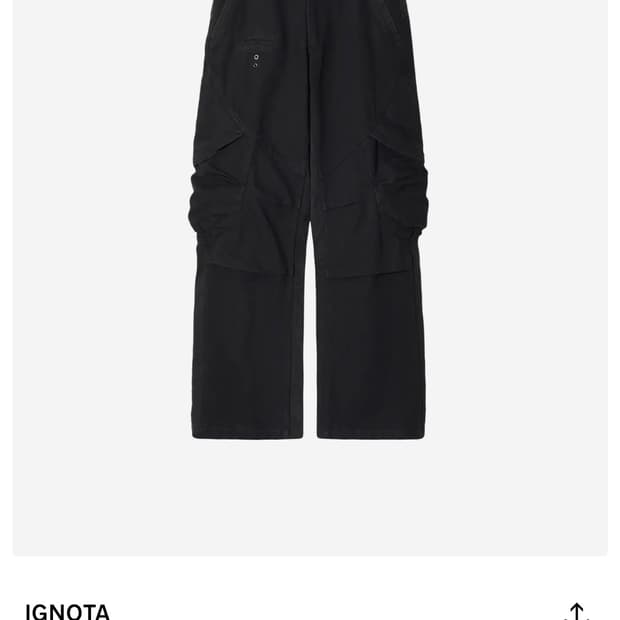 이그노타 코어14 쉘 카고팬츠 m사이즈 팔아요