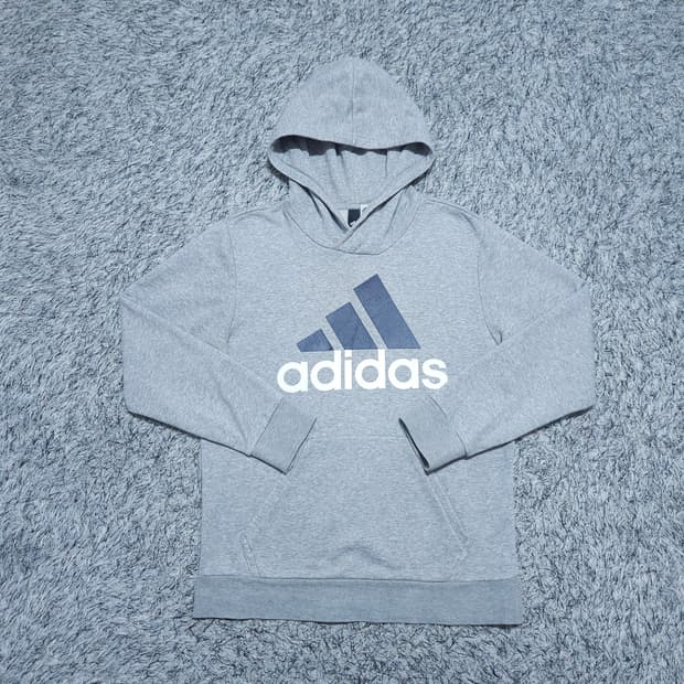 아디다스)100 남자 풀오버 후드티셔츠 / 왕눈이샵