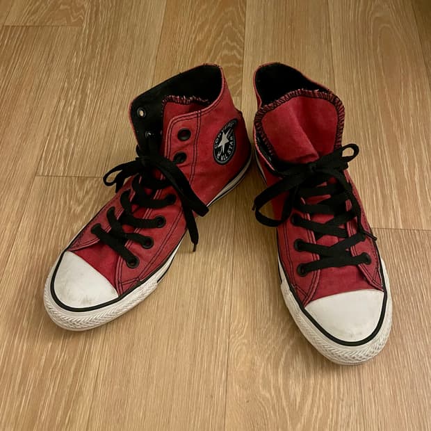 Converse 컨버스 척테일러 올스타 하이 워시드 캔버스