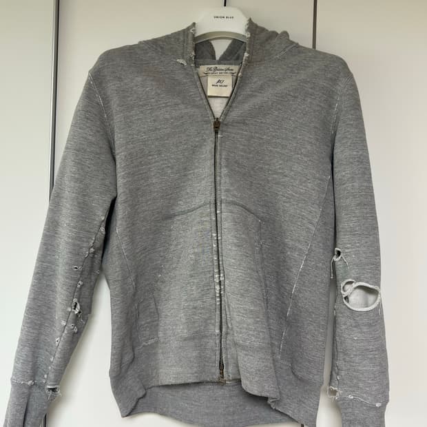 레미릴리프 후드집업 데미지드