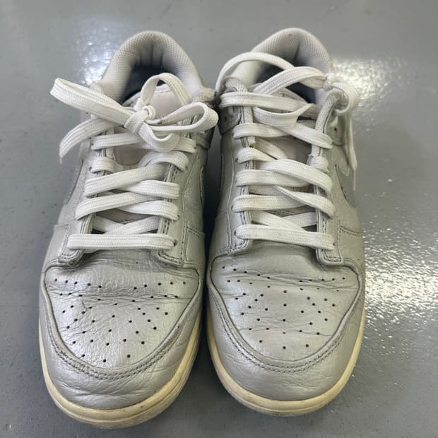 255 나이키 덩크 로우 메탈릭실버 0407D