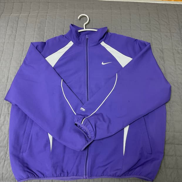 나이키 슈프림 트랙셋업 퍼플 L